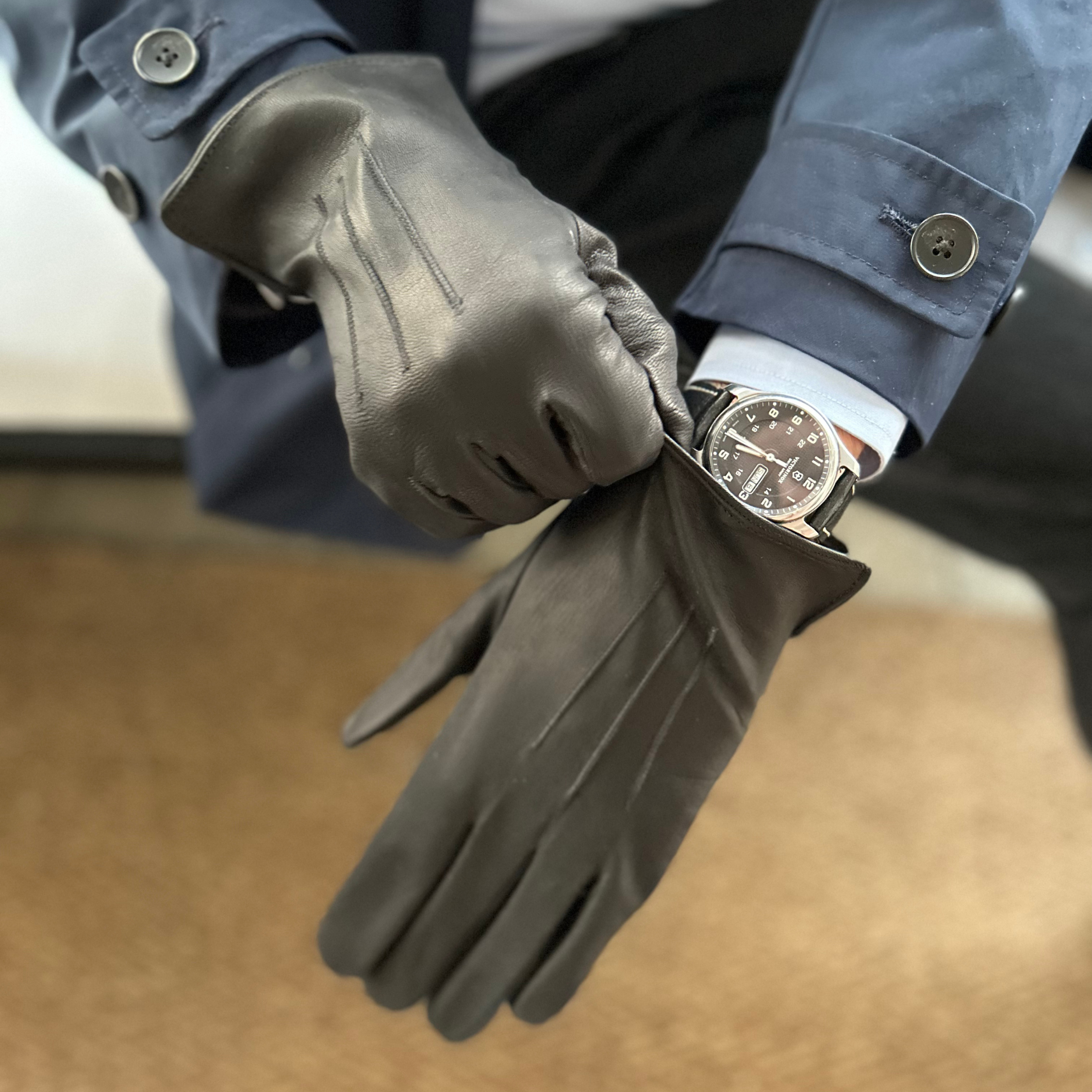 Black Men's Gloves