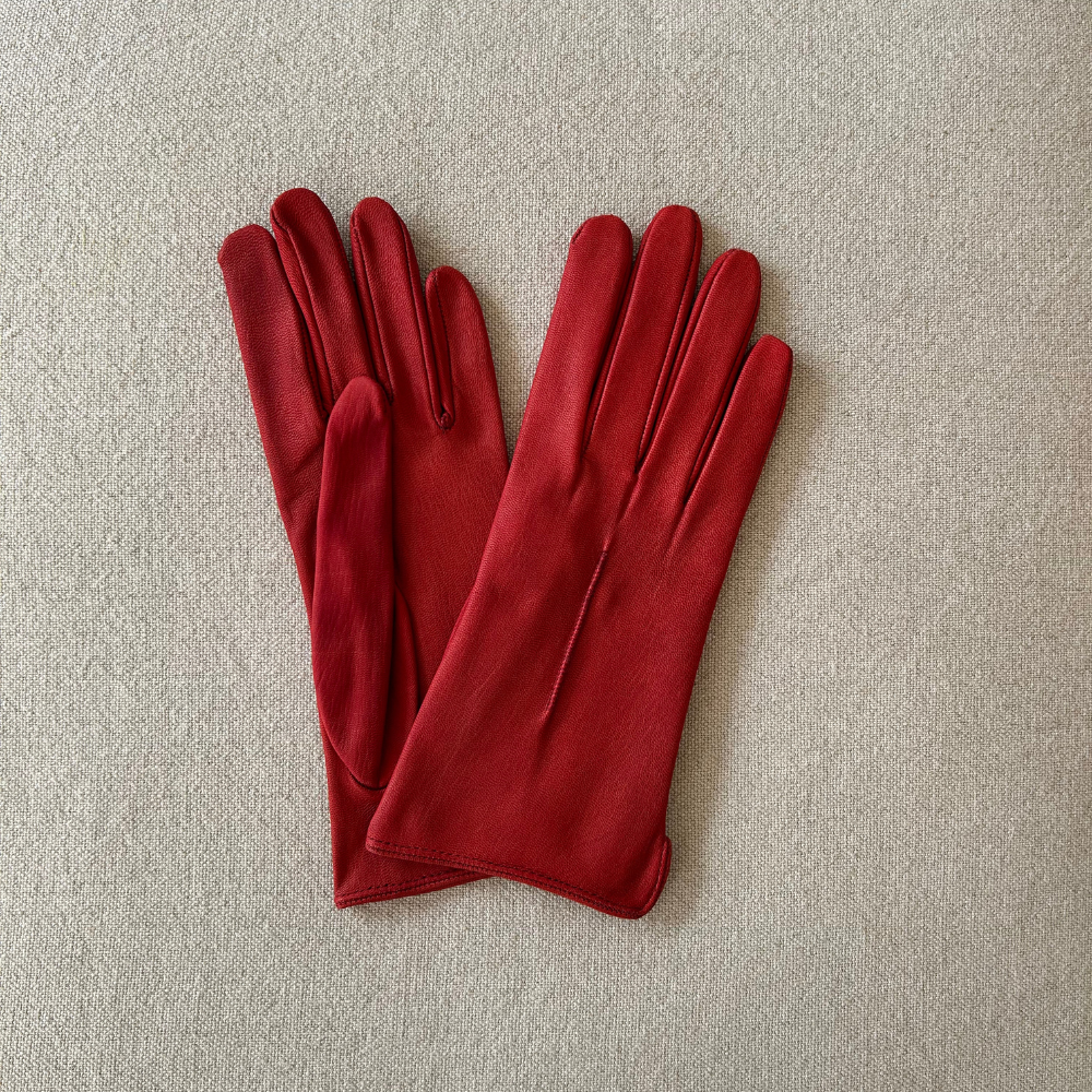 Guantes Mujer Rojo